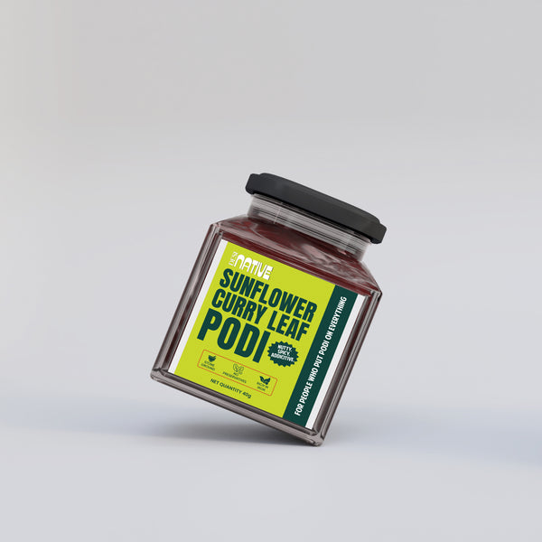 Sunflower Curry Leaf Podi